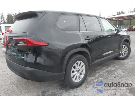 2025 Toyota Grand Highlander Xle из США, поврежденный, VIN 5TDAAAB51SS093966